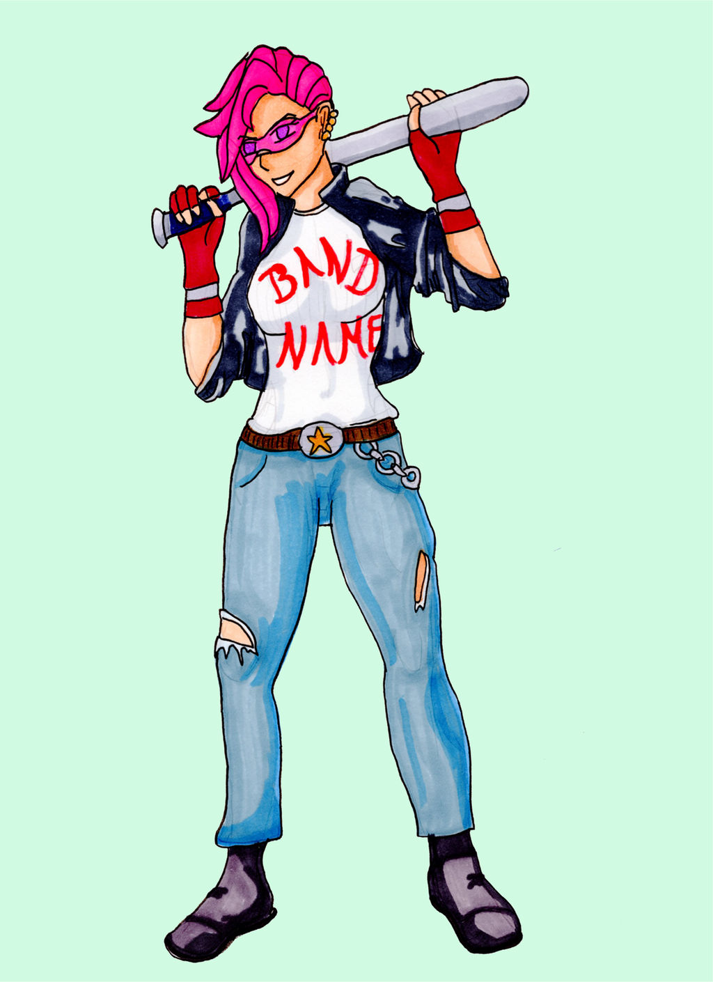 Character Design: Punk by Kathalia on DeviantArt