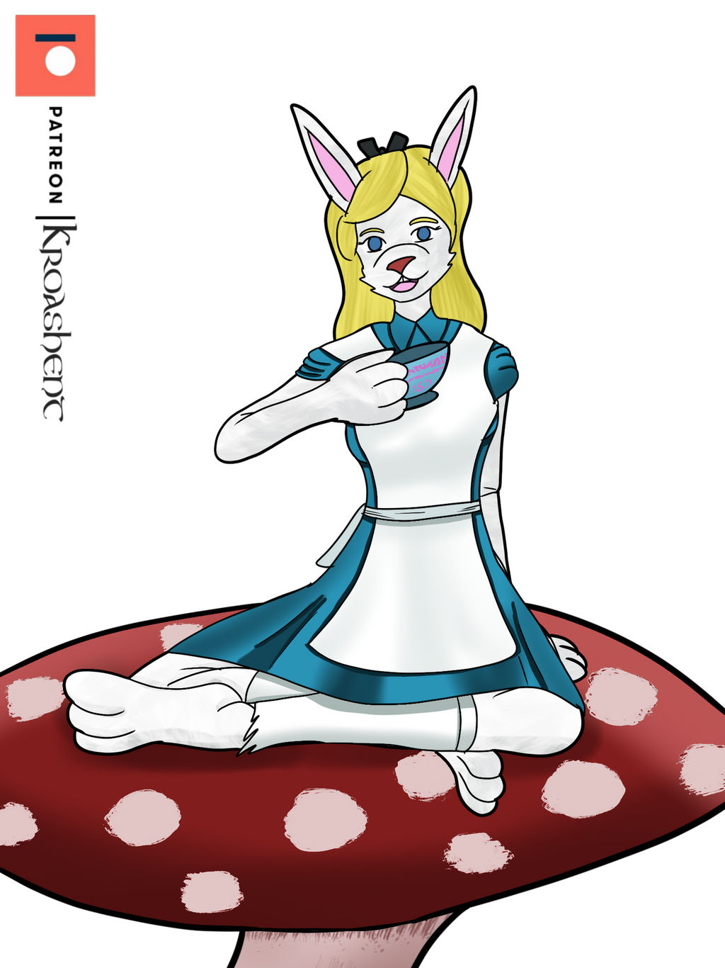 Patreon Commission: Alice Down The Rabbit Hole by Kathalia on DeviantArt