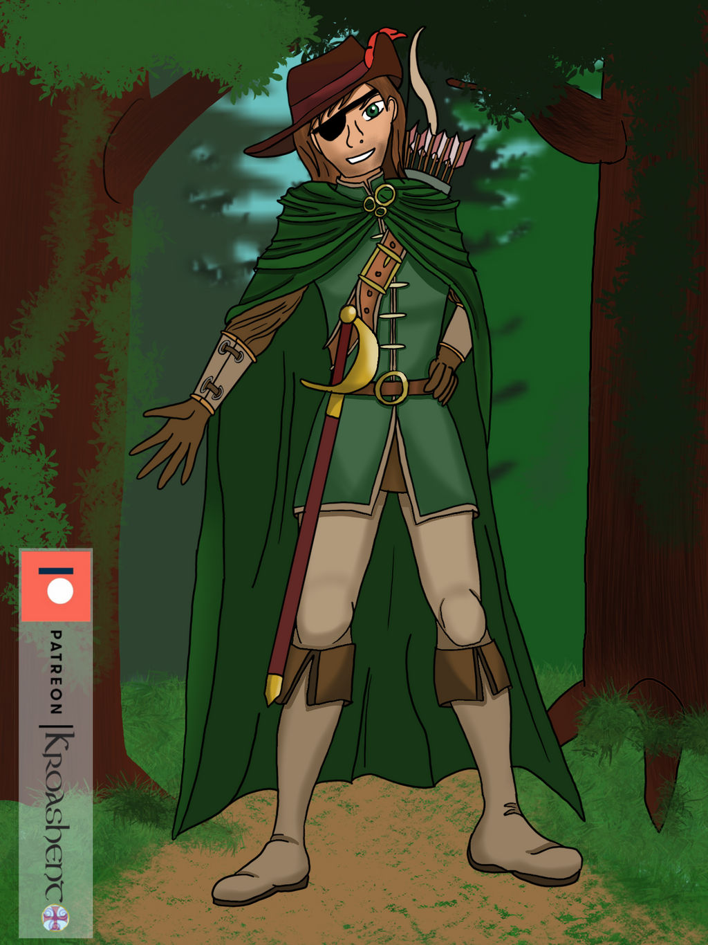 Mermay 2023 - 15 - Dominic the Ranger - 1 by Kathalia on DeviantArt
