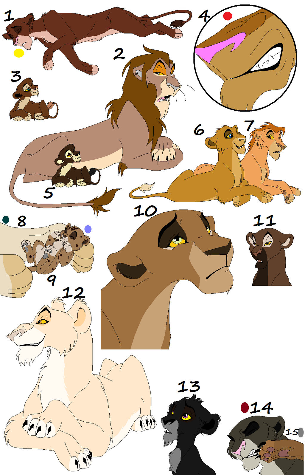 lion adoptables 19