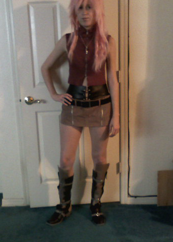 Lightning Cosplay Progress