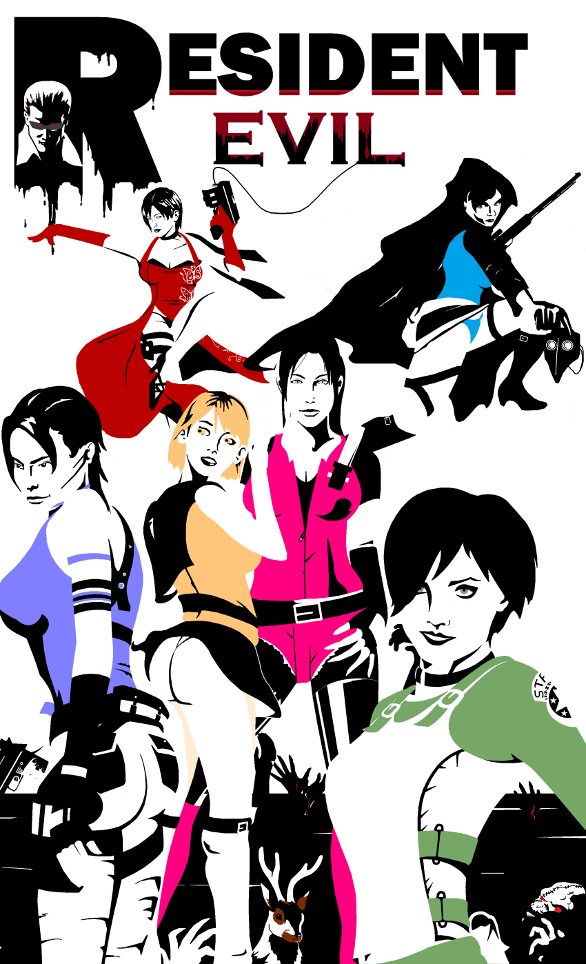 RESIDENT EVIL BABES