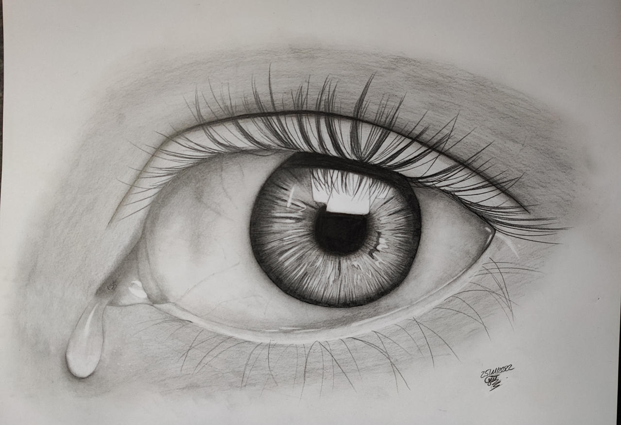 Realistic eye drawing - Pencil by GiuRina on DeviantArt