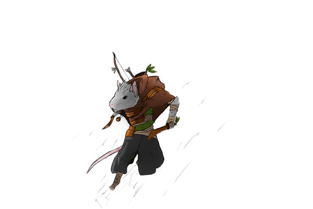 Ratfolk ranger Pathfinder by HamsterKingmek on DeviantArt