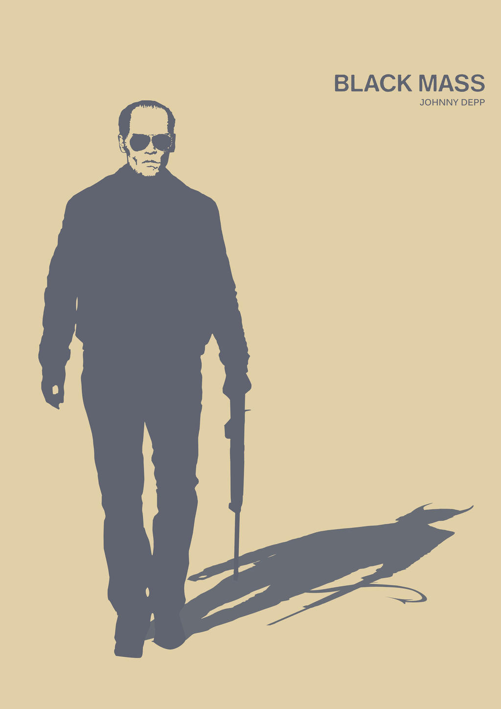 Black Mass Minimalist Poster