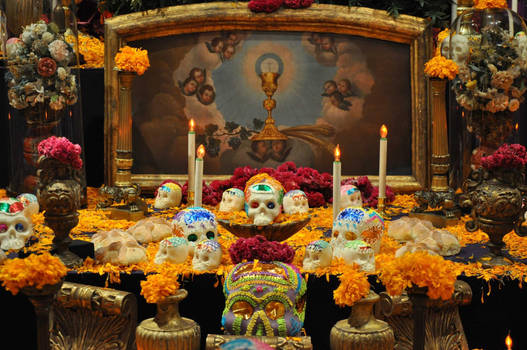 Ofrenda  de dia de muertos