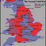 One Year of the Second British Ciivil War