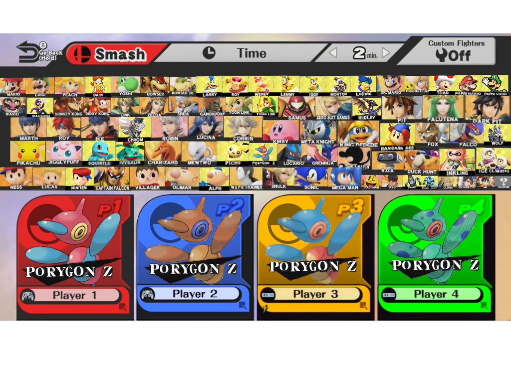 Project Smash Roster My Smash Bros roster edit by Schmendan on DeviantArt