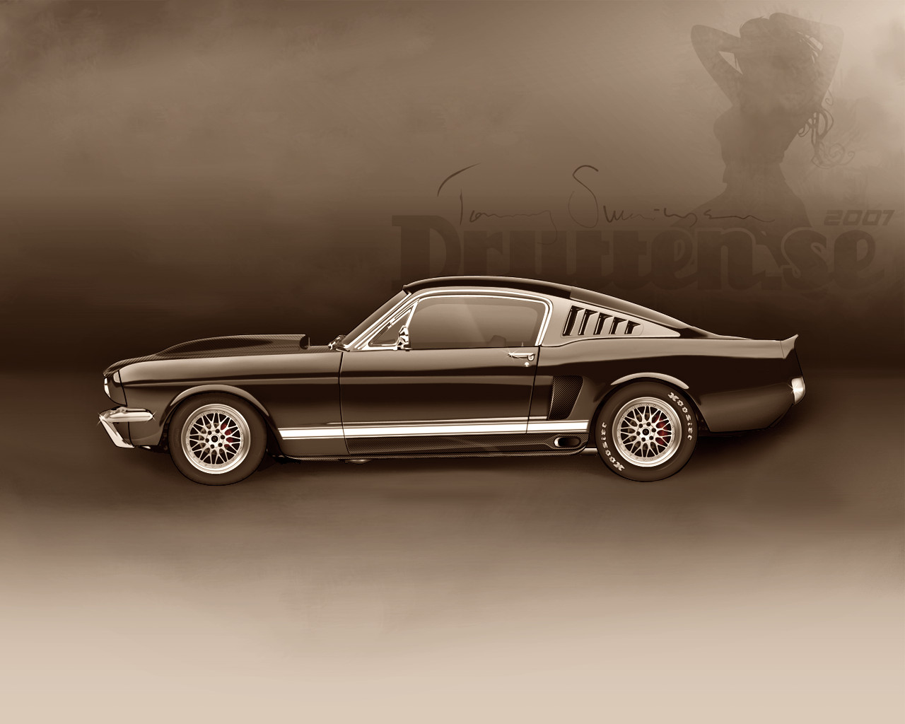 Customized Ford Mustang '65