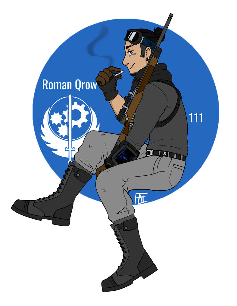 Fallout Roman Fallout 4 Roman by CheshyerrDraws on DeviantArt