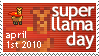 superllama day stamp