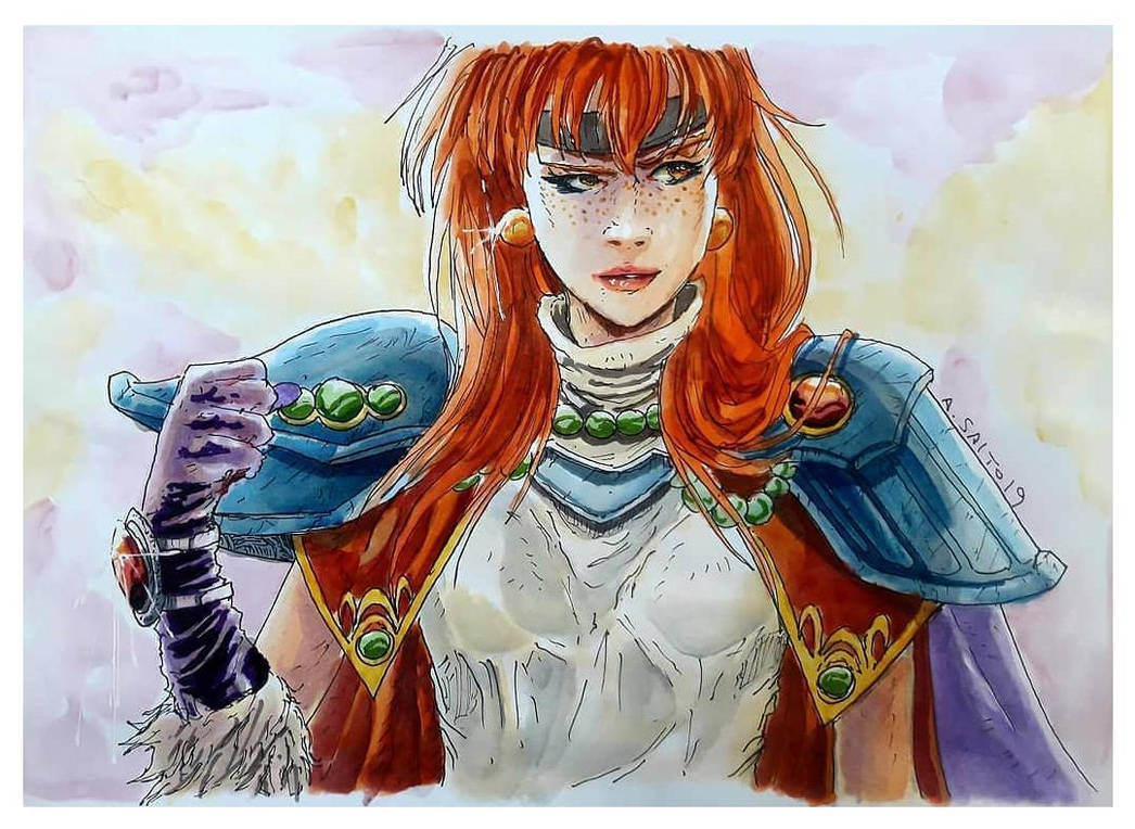 Reena Inverse Rina Inverse Slayers Anime. by sagaaxel on DeviantArt