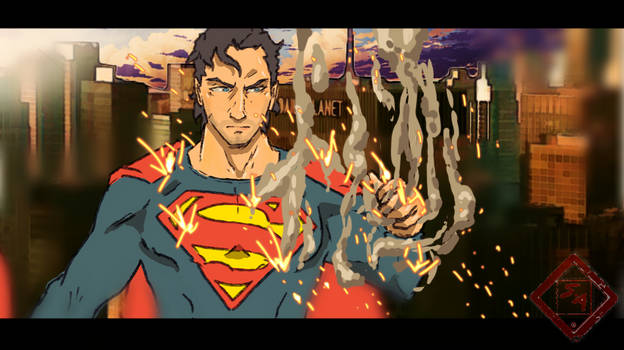 Superman anime style