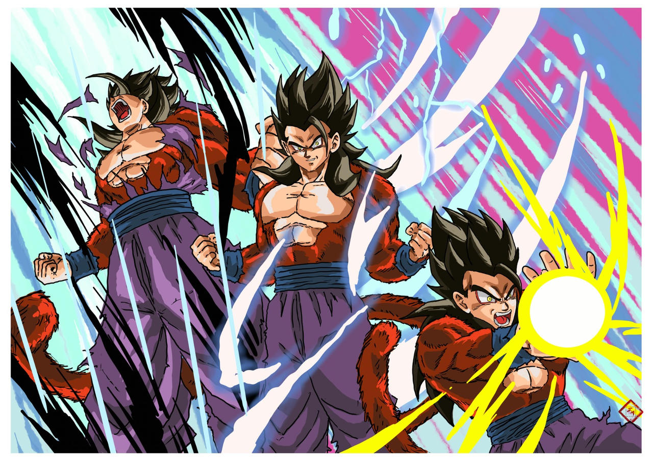 GOHAN Ssj4 Masenko. by sagaaxel on DeviantArt