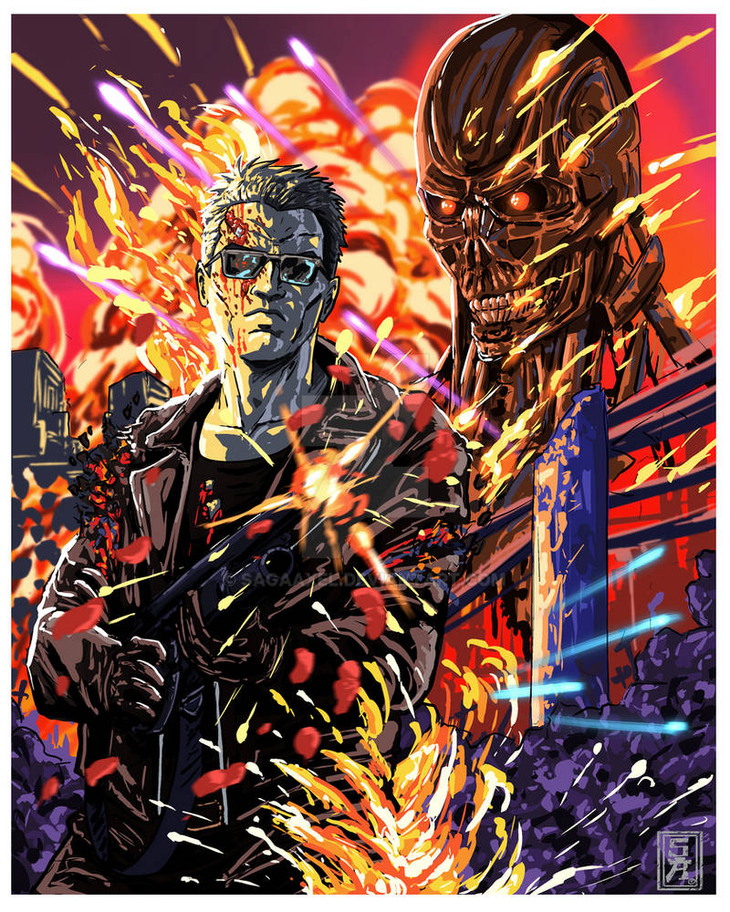Terminator by sagaaxel on DeviantArt