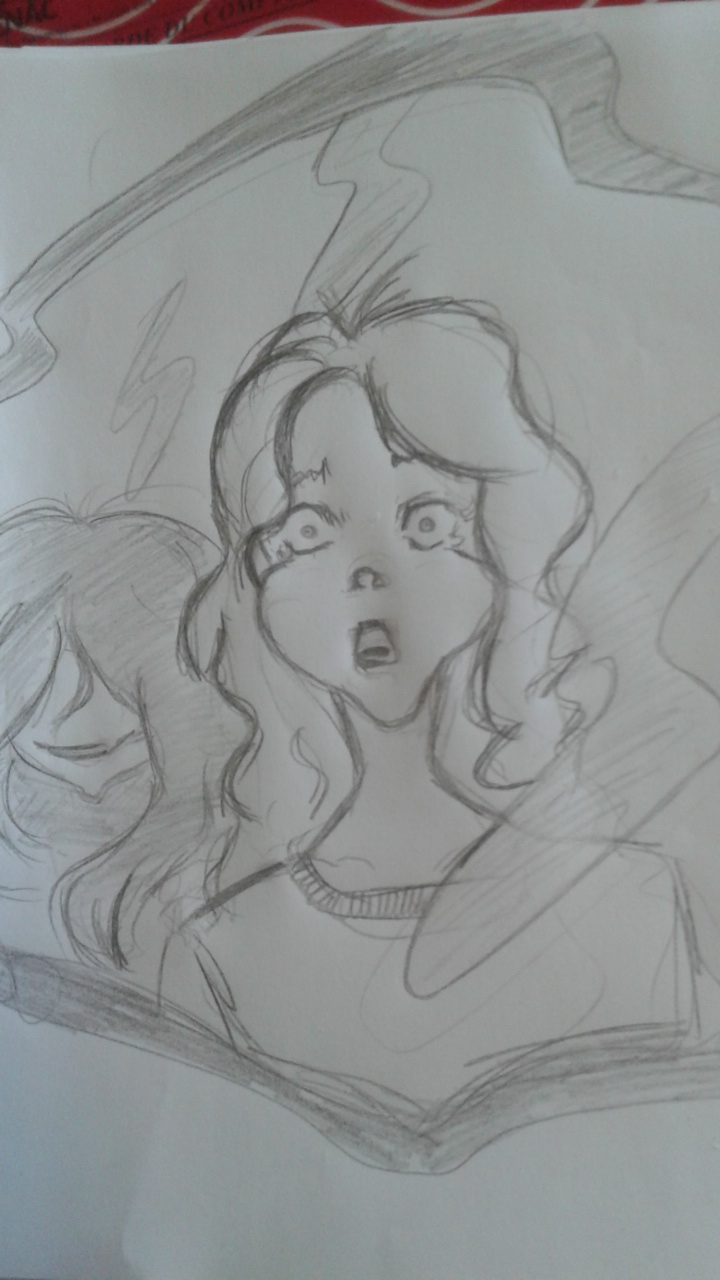 Redraw of 'and now you shall erase your name' by Ayane-Til-Hime