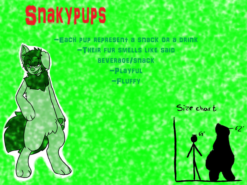 SnackyPups -species chart-