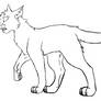 F2U cat lineart paint