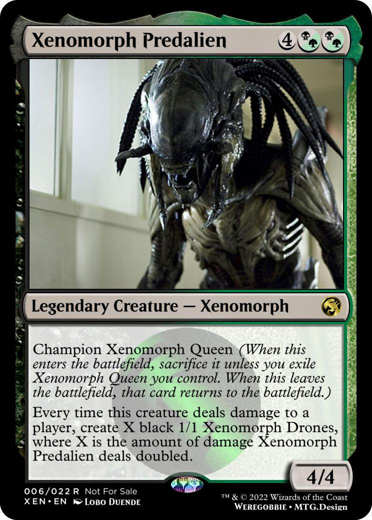 Xenomorph Predalien by weregobbie on DeviantArt