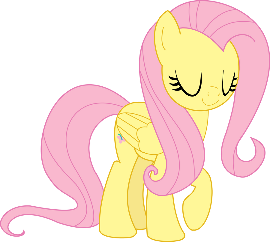 Smiling Fluttershy