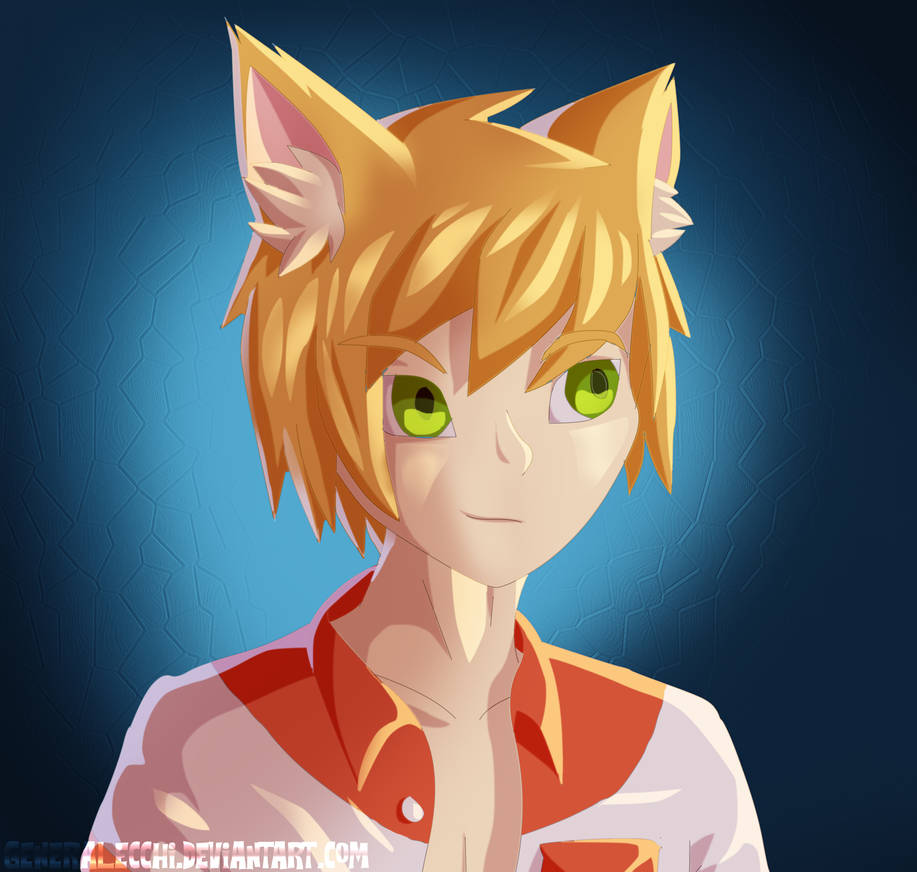 Catboy Portrait by GeneralEcchi on DeviantArt