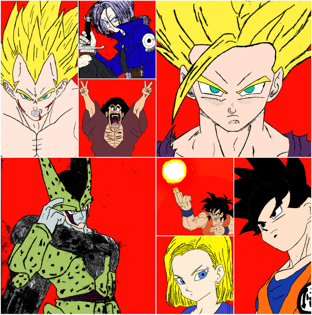 Cell Saga by animefanartafa on DeviantArt