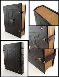 Pirate Leather Book by MilleCuirs