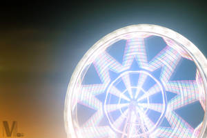 wheel in the night