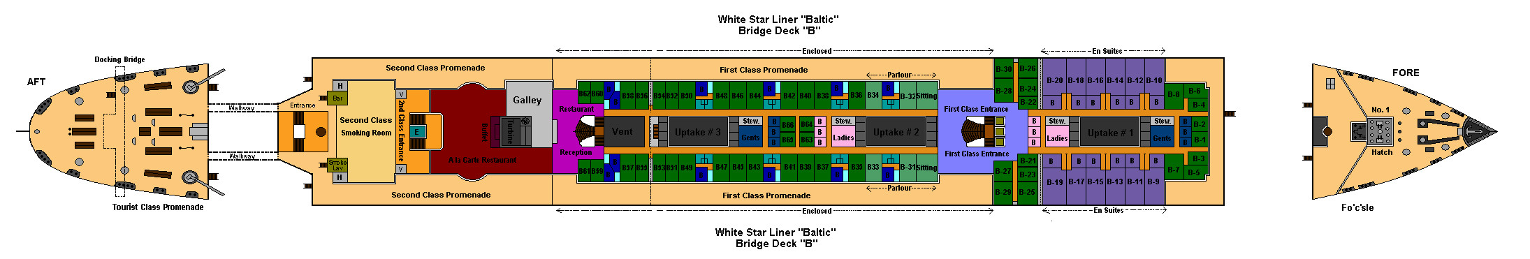 RMS Baltic - B Deck