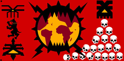 World Eater Flag V9