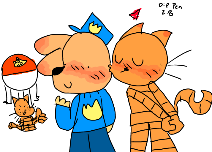 dogman x petey (colored + extras) by TrixxieFloof on DeviantArt