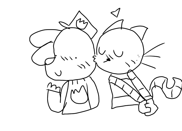 petey x dogman rough sketch by TrixxieFloof on DeviantArt