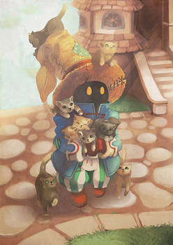 Final Fantasy IX - Vivi (also cats)