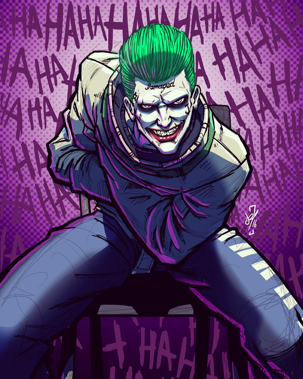 StraightJaket Joker by DazTibbles on DeviantArt