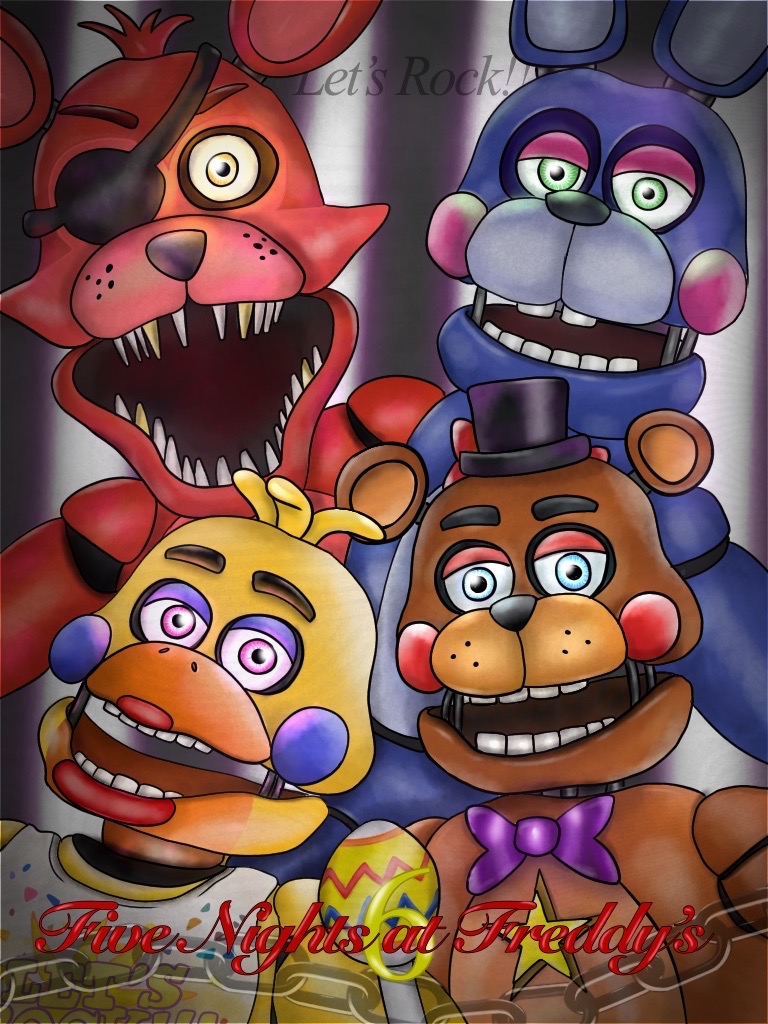 Five night's at Freddy's 4 by rhydonYT on DeviantArt