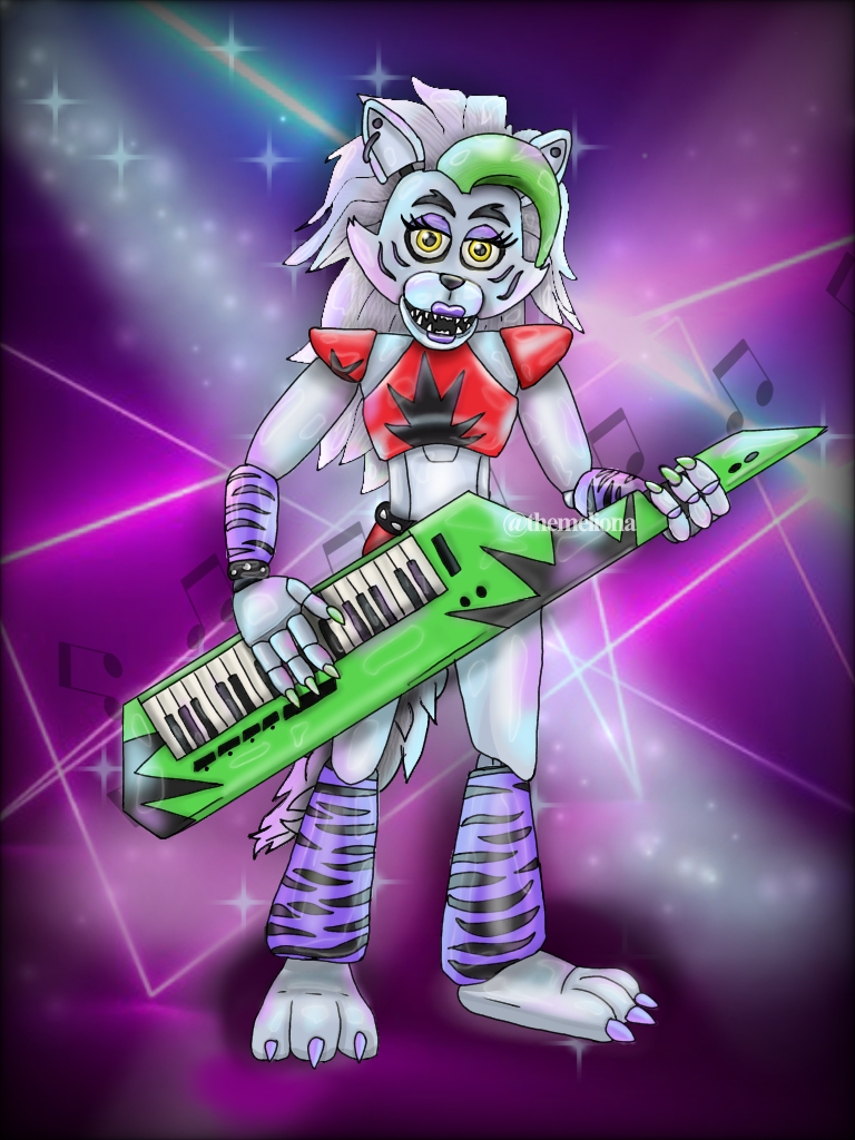 Fnaf Sb Roxy Poster by officiallydumbb on DeviantArt