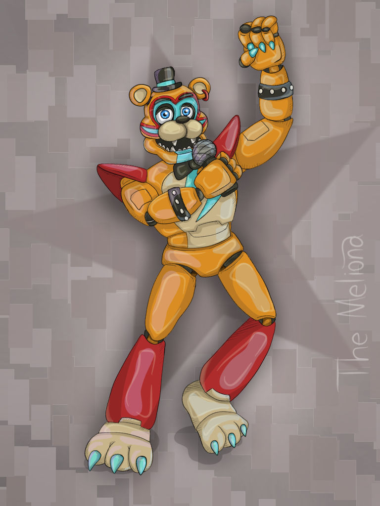 Glamrock Freddy by TheMeliona on DeviantArt