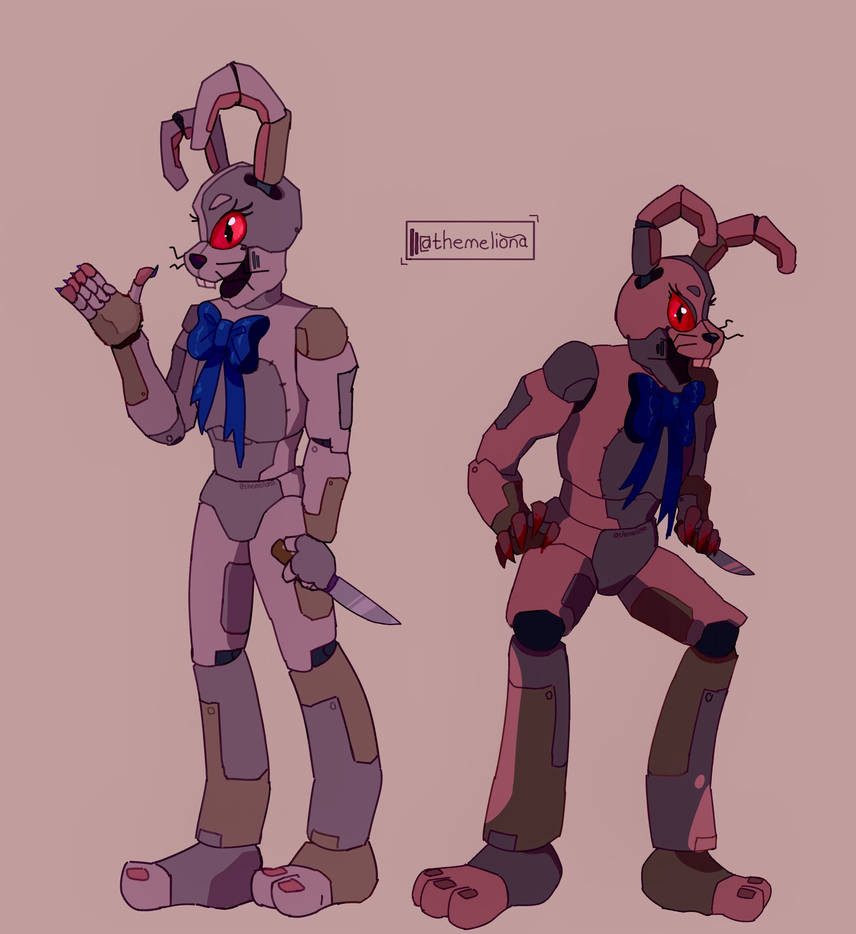 Animatronic version of Vanny by TheMeliona on DeviantArt