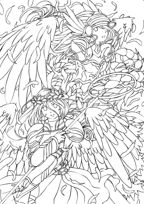 Rag Valkyrie sketch by NiegeBlanc on DeviantArt