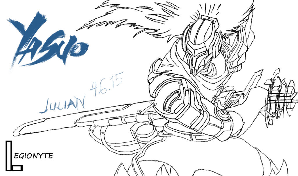 PROJECT : Yasuo by Legionyte on DeviantArt