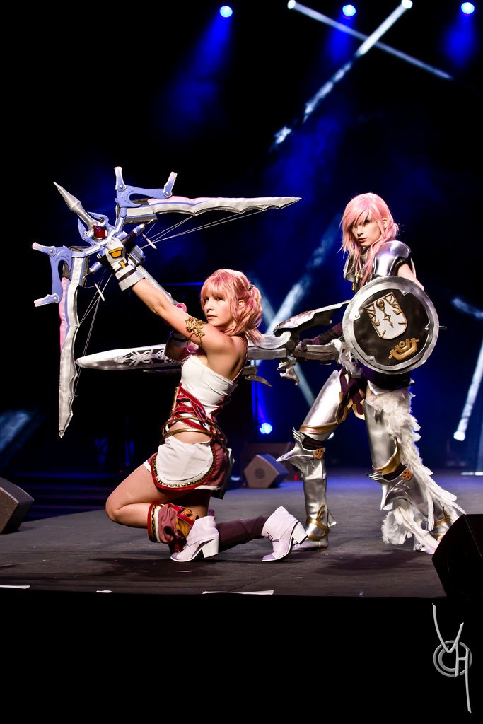 Serah and Lightning