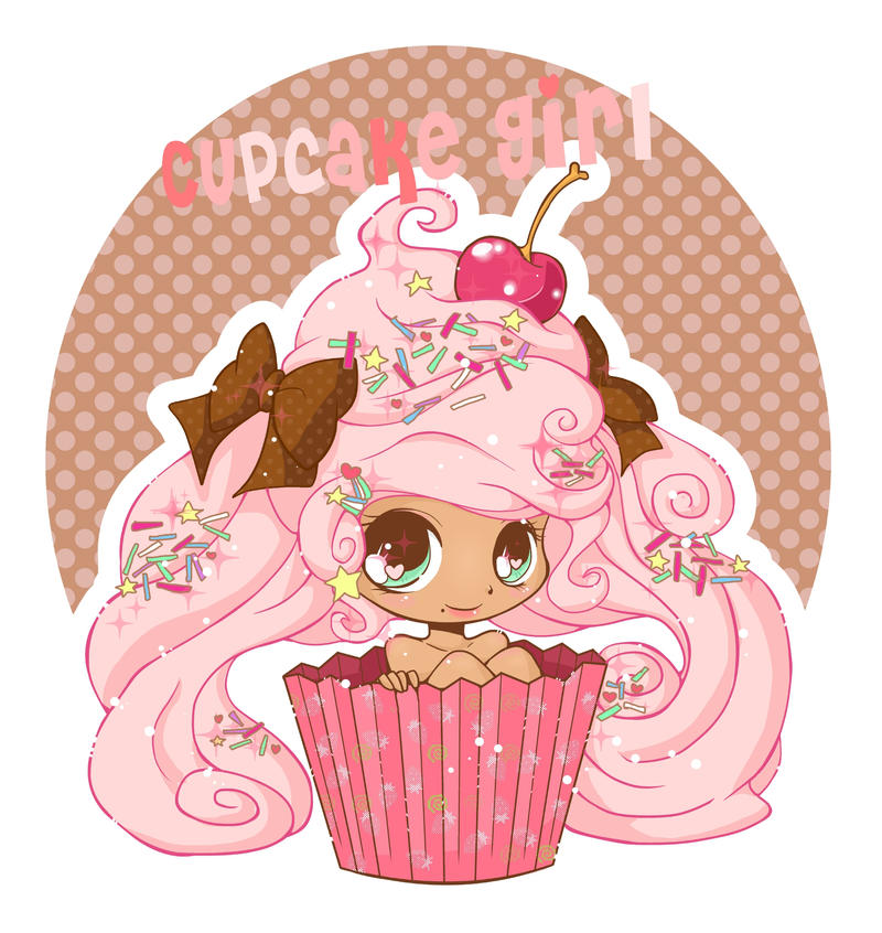 Chibi Cupcake Girl