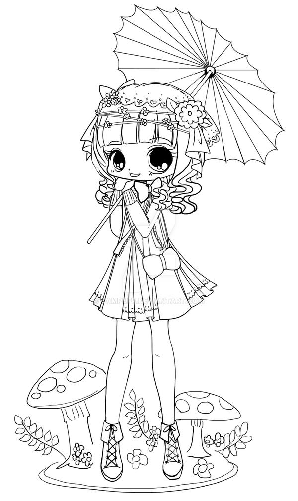 Parasol Girl Commish WIP by YamPuff on DeviantArt