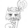Minichibi Devil Commish WIP
