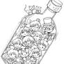 Sailor Senshi in a Bottle