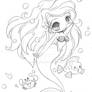 Little Mermaid Chibi