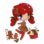 Gingerbreadgirl Chibi Commission