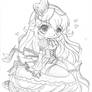 Macaroon Chibi Commission: Sketch