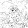 Mermaid Princess - Concept Sketch
