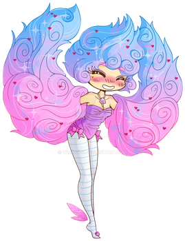 Fairy Floss Chibi Commission